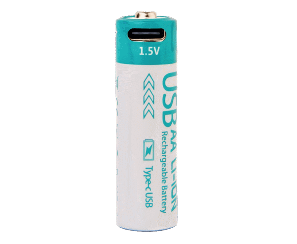 Eternal USB Rechargeable AA Battery - 2600mAh Eco-Friendly